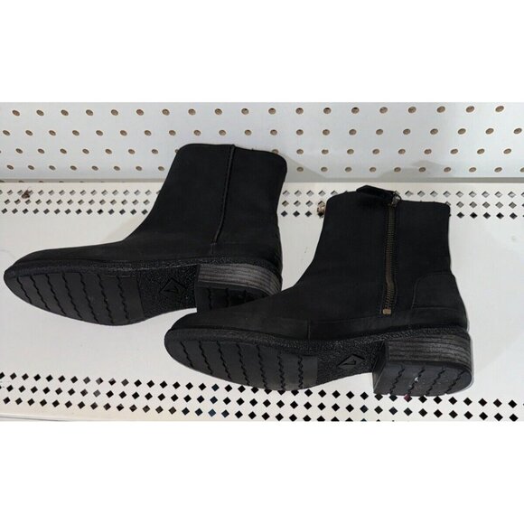Sperry Seaport Storm Womens Leather Waterproof Zip Ankle Boots Booties Size 7 - Picture 6 of 8